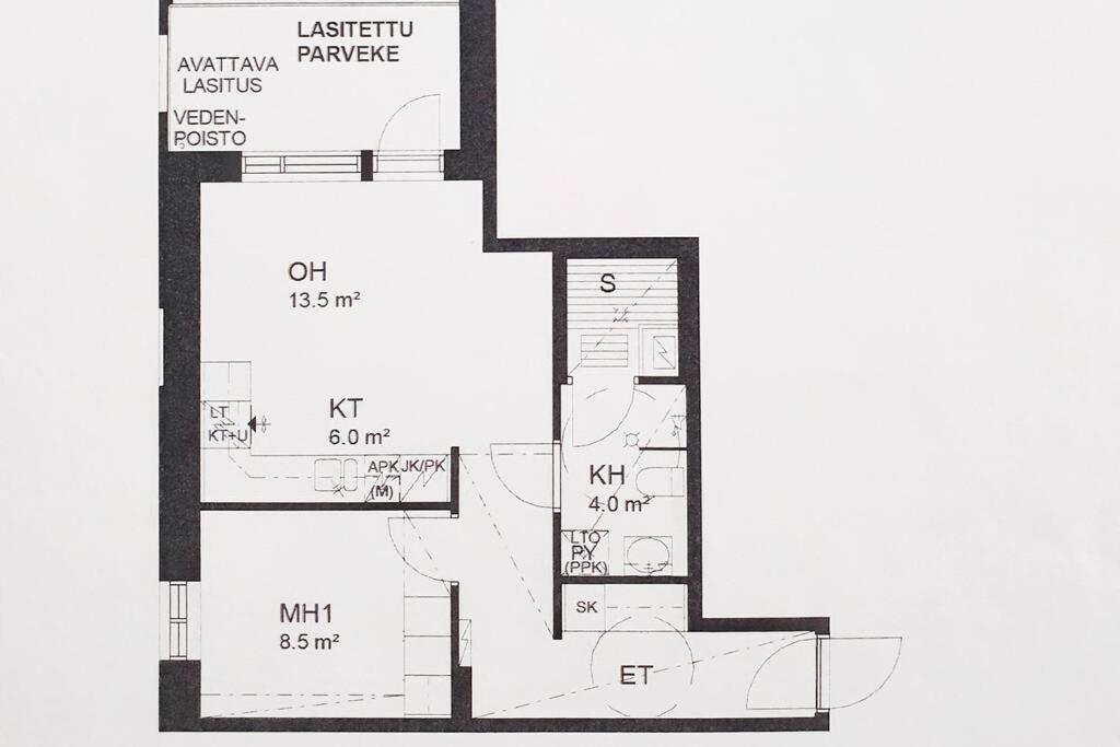 Modern Apartment With Sauna And Free Parking 쿠오피오 외부 사진